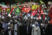 مردم انقلابی ارومیه در شب ۲۳۴ مقاومت ملی نیز میدان داری کردند