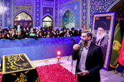 مرثیه‌خوانی سیدرضا نریمانی روایتگر دلتنگی مردم در رواق دارالذکر شد