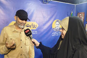 راوی دفاع مقدس: مردم مبعوث شده بازمانده نسل شهدا هستند 