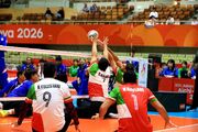 رکورد والیبال نشسته دست نخورده باقی ماند؛ ۵ قهرمانی با ۲ ست باخته