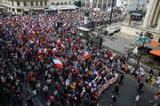 فرانسه: ۱۱۰ هزار نفر در تجمعات پاریس شرکت کردند؛ وقوع درگیری در مارسی