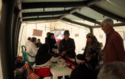 ارائه ۱۶۸۶ خدمت هلال‌احمر به اهالی روستای چای‌کندی کلیبر