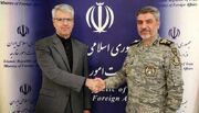 وزارت امور خارجه جمهوری اسلامی ایران- دیدار سخنگوی ارتش جمهوری اسلامی ایران و سخنگوی وزارت امور خارجه