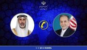 وزارت امور خارجه جمهوری اسلامی ایران- تماس تلفنی وزرای امور خارجه جمهوری اسلامی ایران و کویت