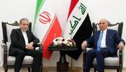 وزارت امور خارجه جمهوری اسلامی ایران- دیدار وزیر امور خارجه جمهوری اسلامی ایران با وزیر امور خارجه عراق