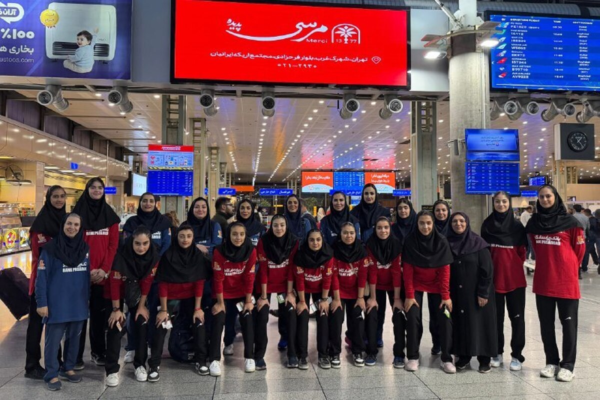 والیبال قهرمانی دختران زیر ۱۶ سال آسیا| تیم ملی والیبال راهی اردن شد