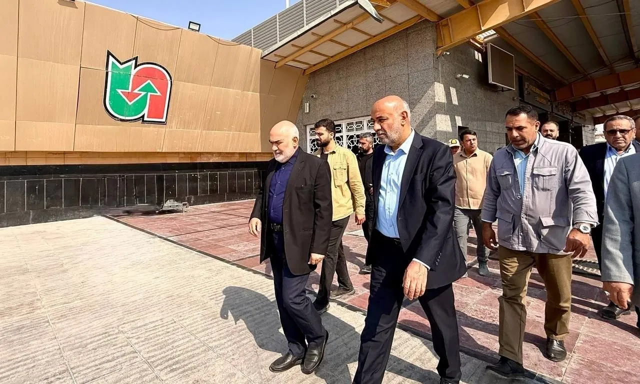بازدید وزیر تعاون از زیرساخت‌های مرزی شلمچه
