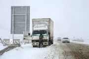 برف و باران جاده‌های برخی از استان‌های کشور را فرا گرفت