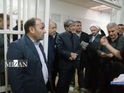 بازدید رئیس کل دادگستری آذربایجان غربی از زندان میاندوآب
