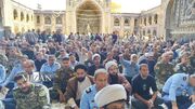 آیین گرامیداشت اربعین شهید سپهبد موسوی در حرم مطهر رضوی برگزار شد