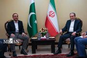 دیدار و رایزنی فرمانده ارتش پاکستان با عراقچی