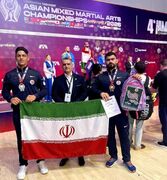 پایان کار تیم ملی MMA در رقابت‌های قهرمانی آسیا با کسب ۱۱ مدال رنگارنگ