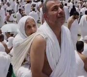 صحنه‌ای زیبا و دلنشین از مراسم حج تمتع امسال