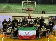 تیم بسکتبال با ویلچر ایران به مسابقات جهانی ۲۰۲۶ صعود کرد