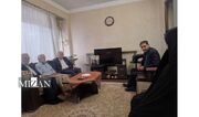 دیدار وزیر دادگستری با خانواده شهدای جنگ تحمیلی سوم