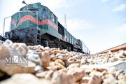 ۸ مصدوم بر اثر خروج قطار مسافربری از ریل در میانه