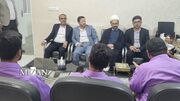 بازدید رئیس‌کل دادگستری استان بوشهر از زندان شهرستان دشتی