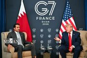 ترامپ در دیدار امیر قطر: توافق هسته‌ای با ایران می‌تواند پابرجا بماند