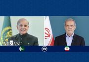 پزشکیان: تلاش‌های پاکستان در مسیر توافق در حافظه ملت ایران ماندگار خواهد شد/ شهباز شریف: صبر، استقامت و رویکرد مبتنی بر عقلانیت و تدبیر مسئولان و ملت ایران ستودنی است