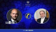گفتگوی تلفنی وزرای امور خارجه ایران و فرانسه