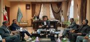 نماینده مردم بویراحمد، دنا و مارگون با رئیس‌کل دادگستری و دادستان مرکز استان دیدار کرد