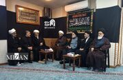 دیدار علما و بزرگان نجف اشرف با فرزند ارشد رهبر شهید انقلاب اسلامی