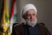 شیخ نعیم قاسم: تشییع پیکر شهید آیت‌الله خامنه‌ای، قیامی الهی و حرکتی انقلابی است