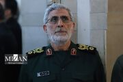 قدردانی سردار قاآنی از ملت شریف و غیور عراق در پی تشییع باشکوه رهبر شهید انقلاب