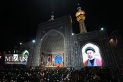 مشهد آخرین بدرقه را رقم زد/ رهبر شهید در جوار حرم رضوی آرام گرفت