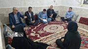 رئیس کل دادگستری بوشهر با ۶ خانواده زندانی نیازمند دیدار کرد