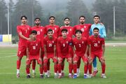 تساوی تیم ملی فوتبال جوانان ایران مقابل حریف ترکیه‌ای در نخستین دیدار تدارکاتی