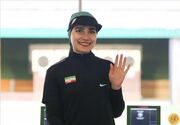 جام جهانی تیراندازی| برنز ارزشمند رستمیان در تپانچه ۱۰ متر بانوان