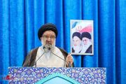آیت‌الله خاتمی: آیین وداع با رهبر شهید، رزمایش جهان اسلام بود