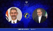 رایزنی تلفنی عراقچی و وزیر امور خارجه هند