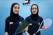 صعود محمدپور و نکوپایان به مرحله نهایی انتخابی تیم ملی اسکواش بانوان