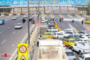 انسداد مسیر شمال- جنوب جاده چالوس و آزادراه تهران - شمال