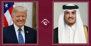 گفت‌وگوی تلفنی ترامپ و امیر قطر درباره تحولات منطقه