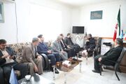 بازدید رئیس کل دادگستری آذربایجان غربی از حوزه قضایی چهاربرج