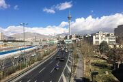 کاهش نسبی دمای تهران از سه‌شنبه