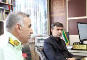 بازدید سرزده دادستان مرکز استان فارس از کلانتری ۳۱ جنت شیراز