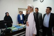رئیس کل دادگستری اصفهان از حوزه‌های قضایی گلپایگان و خوانسار بازدید کرد