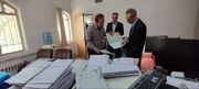 نظارت میدانی معاون قضایی دادگستری لرستان بر عملکرد شعب شهرستان ازنا