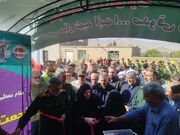 راه‌اندازی بیمارستان سیار فوق‌تخصصی «شهید صدوقی» نیروی زمینی سپاه در روستای دهسد همزمان با هفته دفاع مقدس