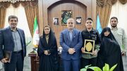 رئیس کل دادگستری مازندران از دو رتبه برتر کنکور سراسری تقدیر کرد؛ افتخارآفرینی فرزندان کارکنان دستگاه قضایی مازندران