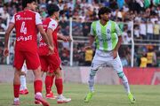 تساوی پرسپولیس و خیبر در نیمه نخست