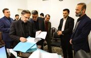 حضور رئیس کل دادگستری استان البرز در حوزه قضایی ساوجبلاغ و بررسی مشکلات ۱۱۷ مراجعه کننده