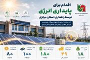 اطلاع‌نگاشت | اجرای فاز چهارم نیروگاه خورشیدی توسط اداره‌کل راهداری استان مرکزی
