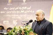 نزدیک به ۸۰۰ کیلومتر راه آهن در مرحله ریل‌گذاری قرار دارد