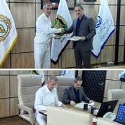 امضای تفاهم‌نامه همکاری میان پارک علم و فناوری مازندران و پژوهشکده علوم و فناوری دفاعی شمال