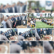 کلنگ احداث ساختمان دانشکده فنی و مهندسی شرق گیلان دانشگاه گیلان به زمین زده شد